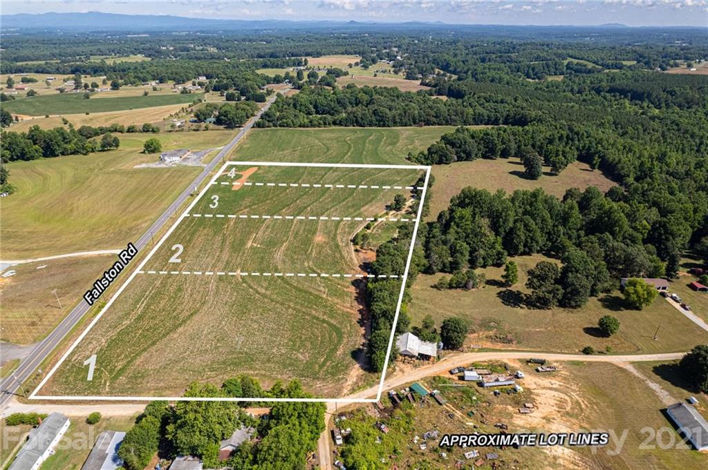 3812 2 Fallston Road Shelby, NC 28150 - Photo 4 of 12 an aerial view of residential houses with outdoor space
