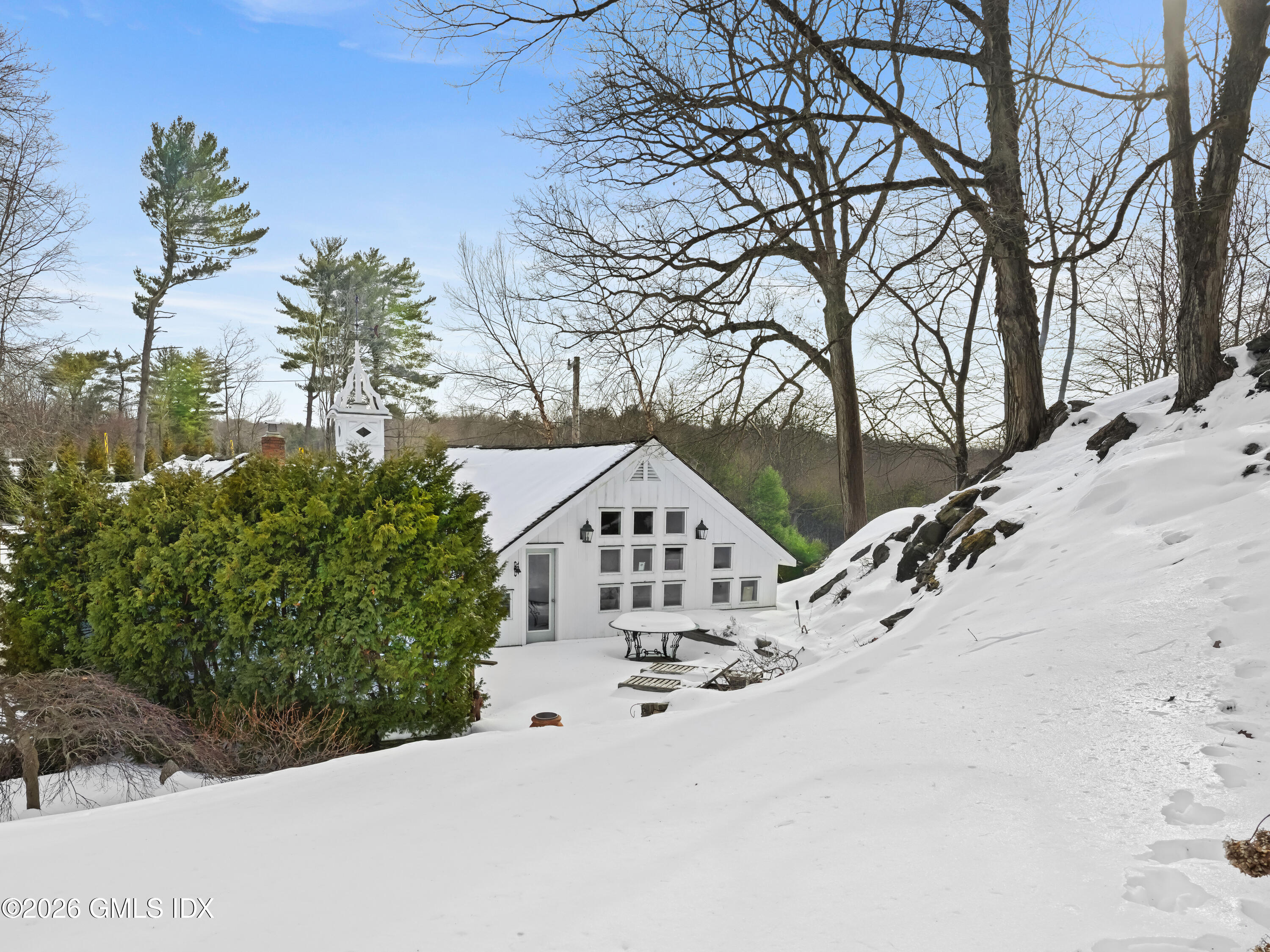 332 Riversville Road Greenwich, CT 06831 - Photo 19 of 23 3 S Back Patio from yard