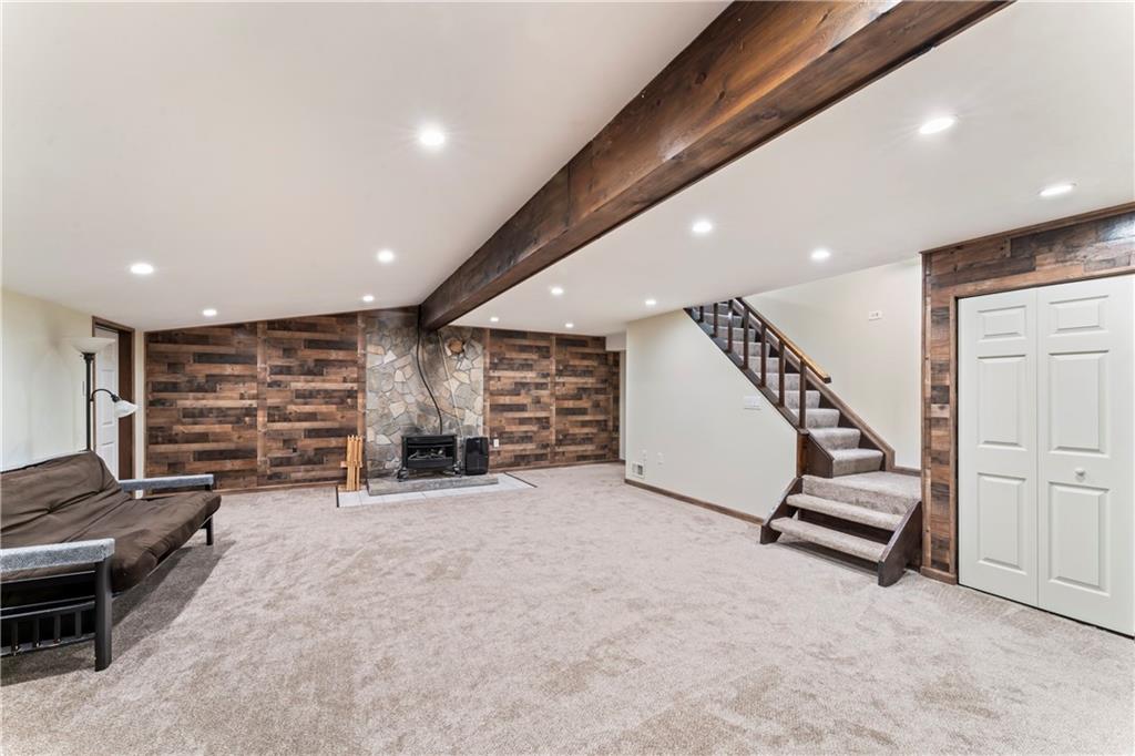19 Ellen Drive McKees Rocks, PA 15136 - Photo 18 of 38 an empty room with wooden floor and windows