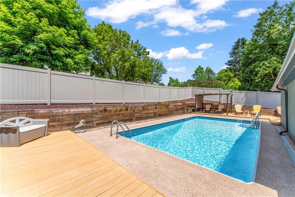 19 Ellen Drive McKees Rocks, PA 15136 - Photo 24 of 38 swimming pool view with a seating space