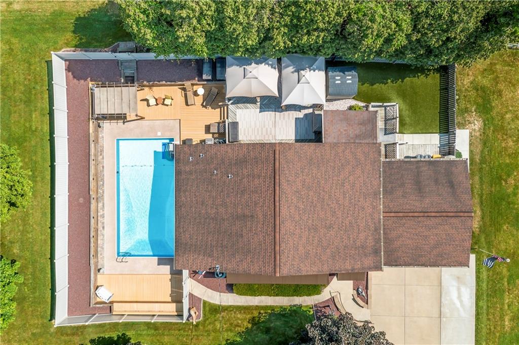 19 Ellen Drive McKees Rocks, PA 15136 - Photo 32 of 38 aerial view of a house with a yard
