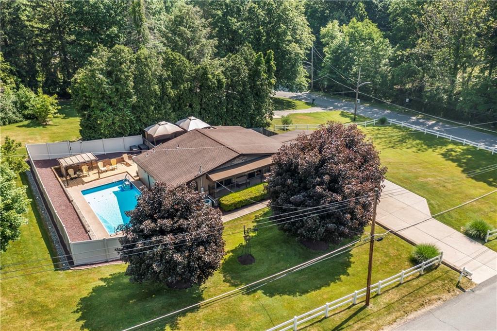 19 Ellen Drive McKees Rocks, PA 15136 - Photo 33 of 38 a view of a swimming pool with a garden