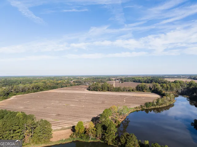 a view of lake and mountain