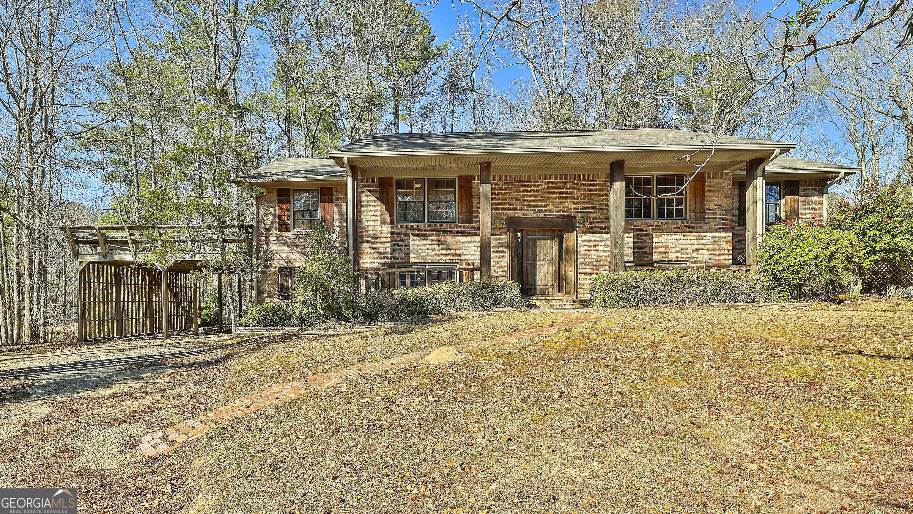 161 Mockingbird Lane Brooks, GA 30205 - Photo 1 of 57 front view of a house with a outdoor space