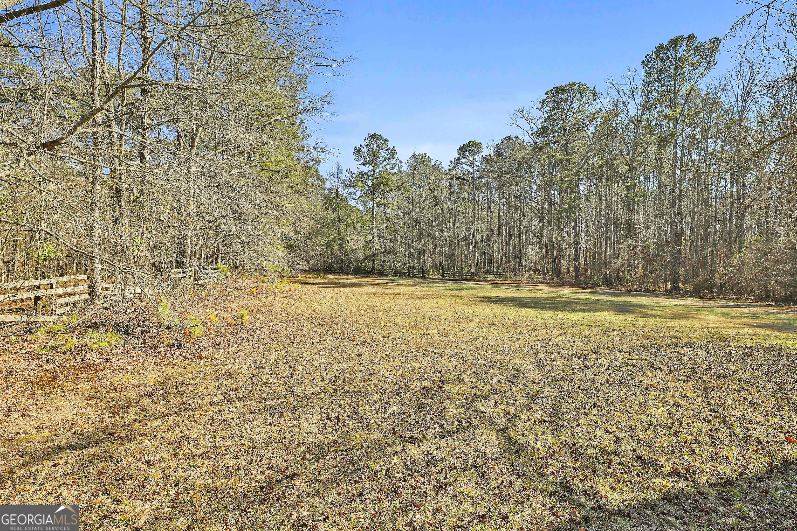 161 Mockingbird Lane Brooks, GA 30205 - Photo 47 of 57 a view of yard with swimming pool and trees