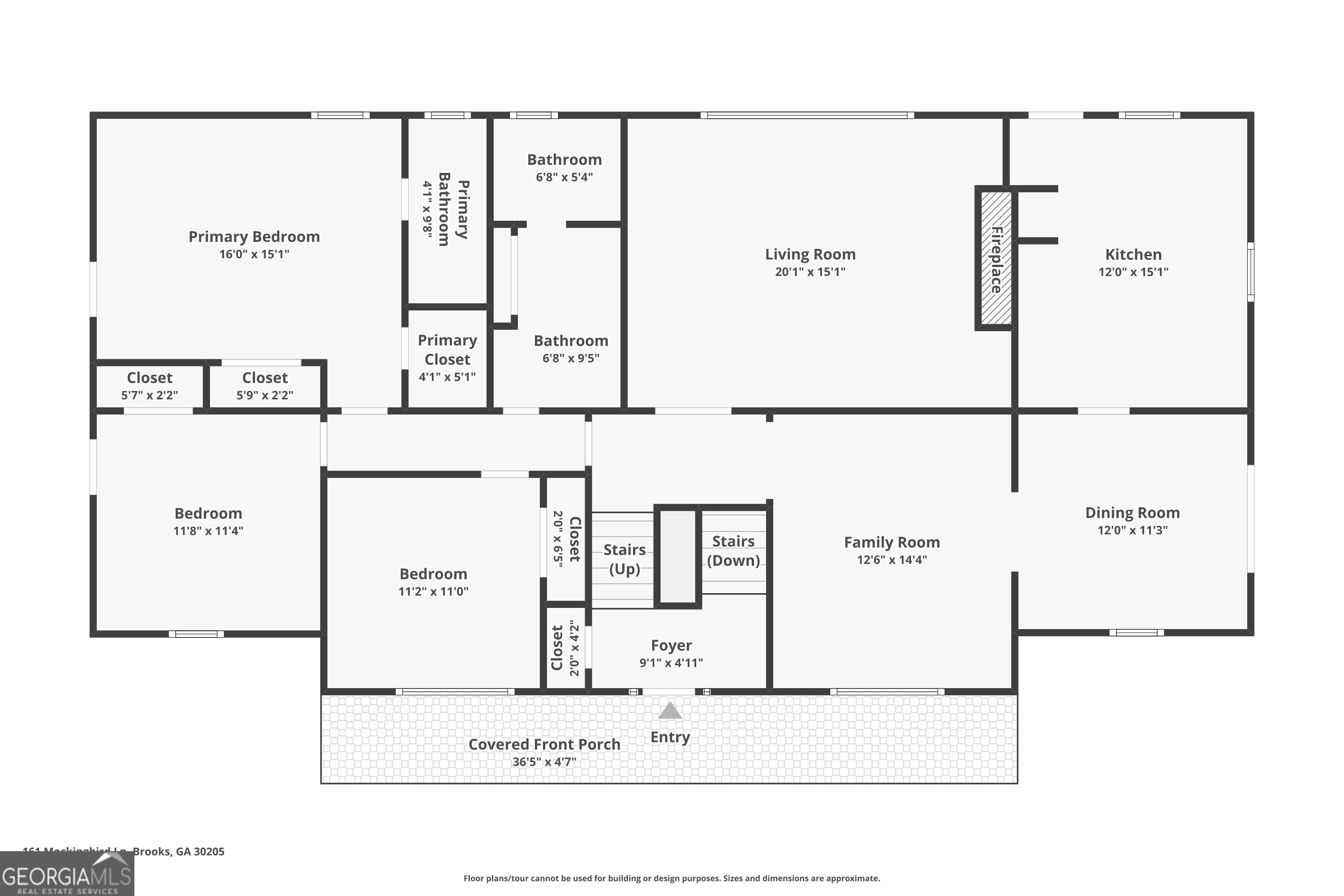 161 Mockingbird Lane Brooks, GA 30205 - Photo 56 of 57