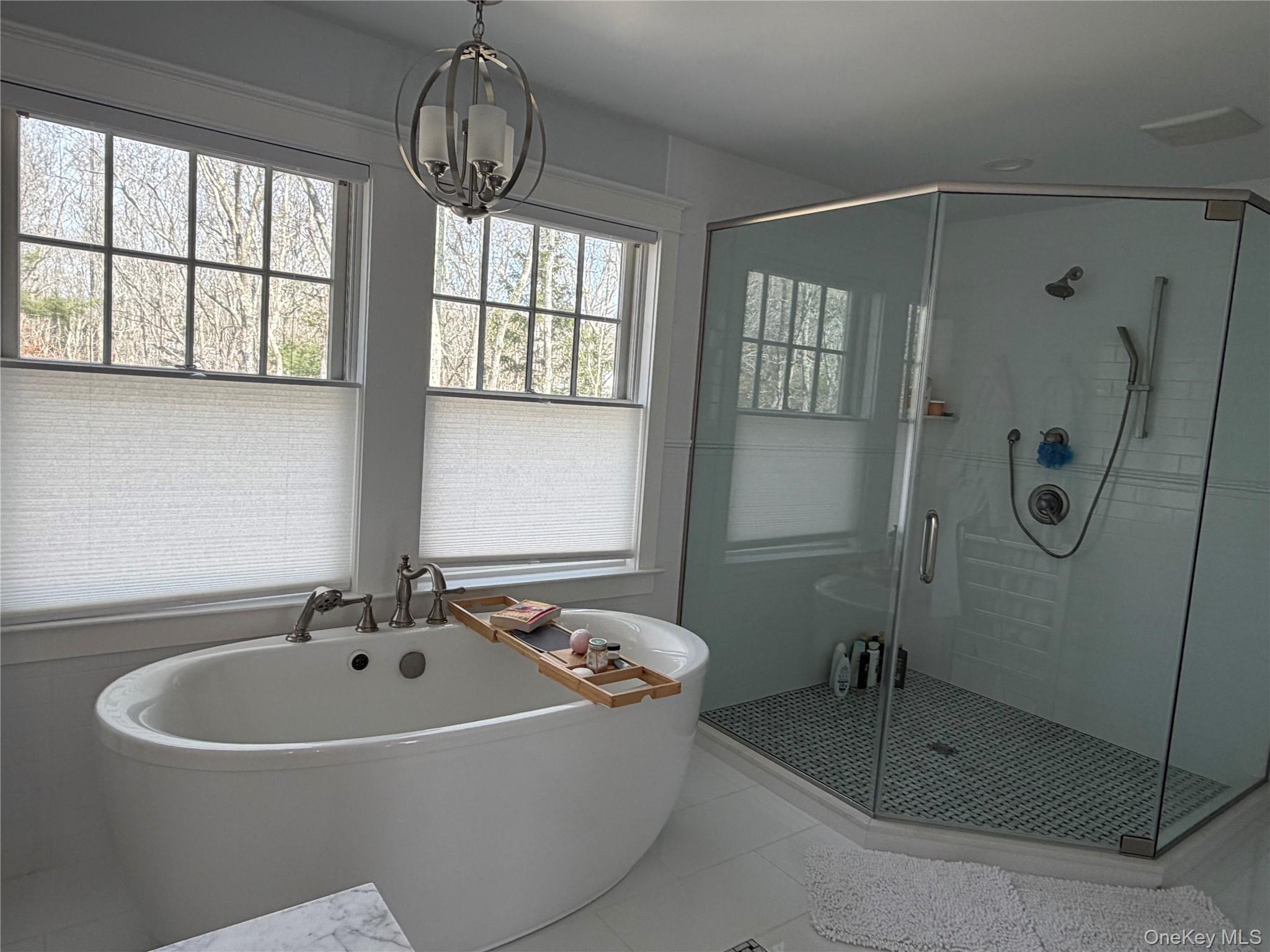27 Deer Path Quogue, NY 11959 - Photo 40 of 44 a bathroom with a bathtub and shower