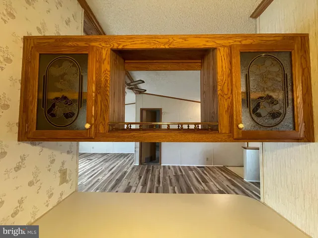 a view of front door of house