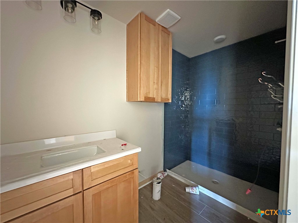 3502 Prato Lane Temple, TX 76502 - Photo 29 of 32 a bathroom with a sink and a shower