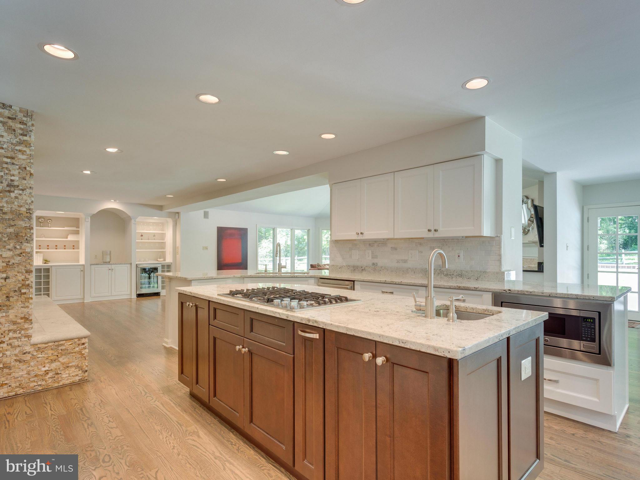 8416 Brook Road McLean, VA 22102 - Photo 6 of 30 Kitchen Opens to Family Room and Breakfast Room