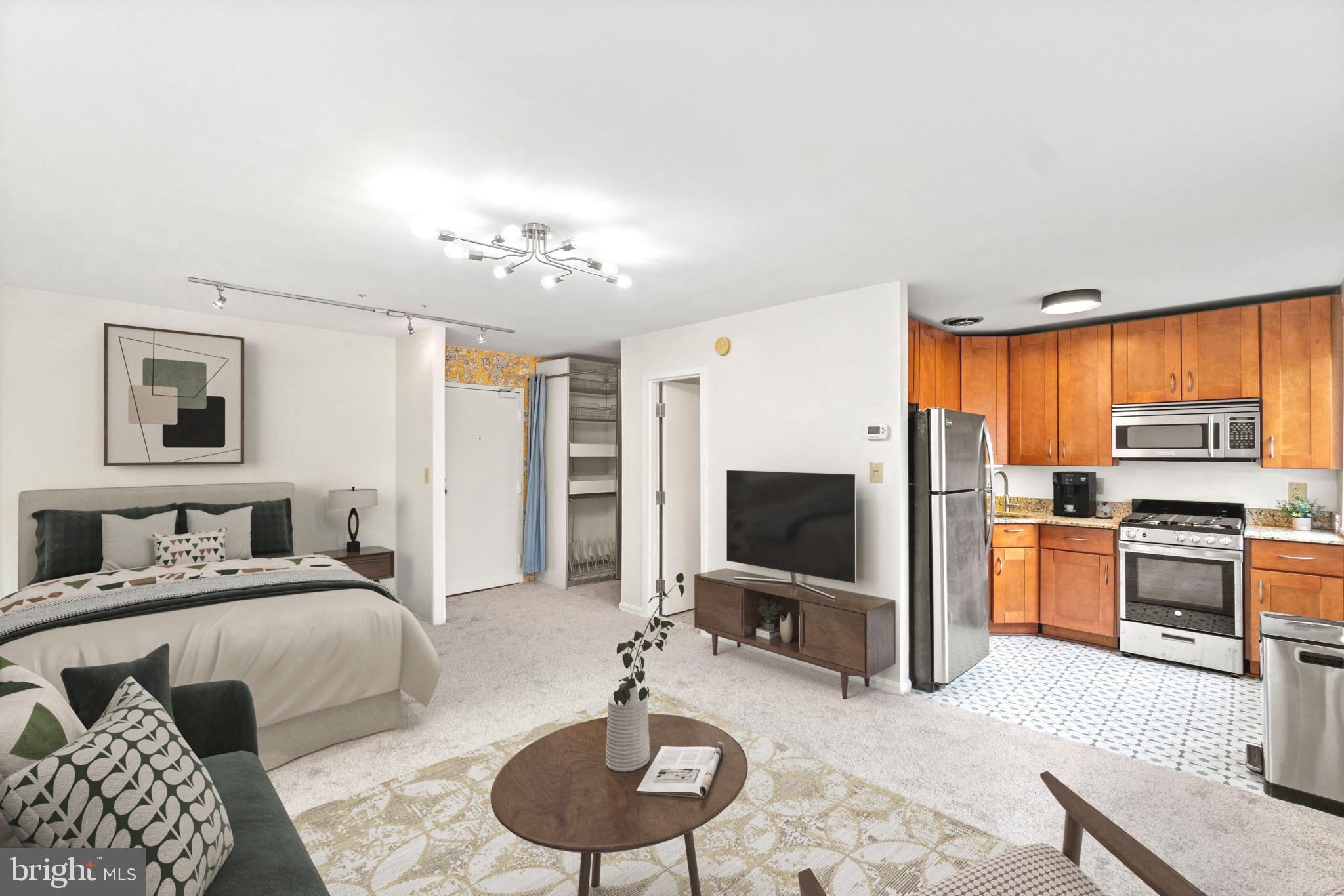 2710 Macomb Street Northwest, Unit 302 Washington, DC 20008 - Photo 5 of 19 Just enough space for you!