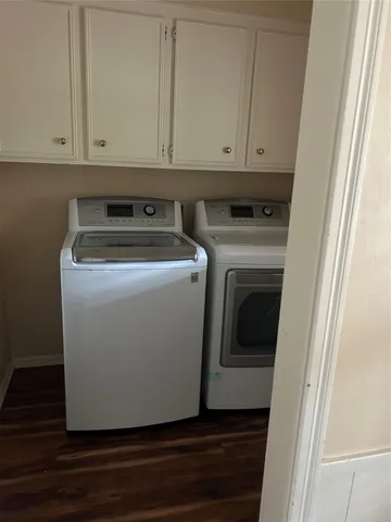 a view of washer and dryer