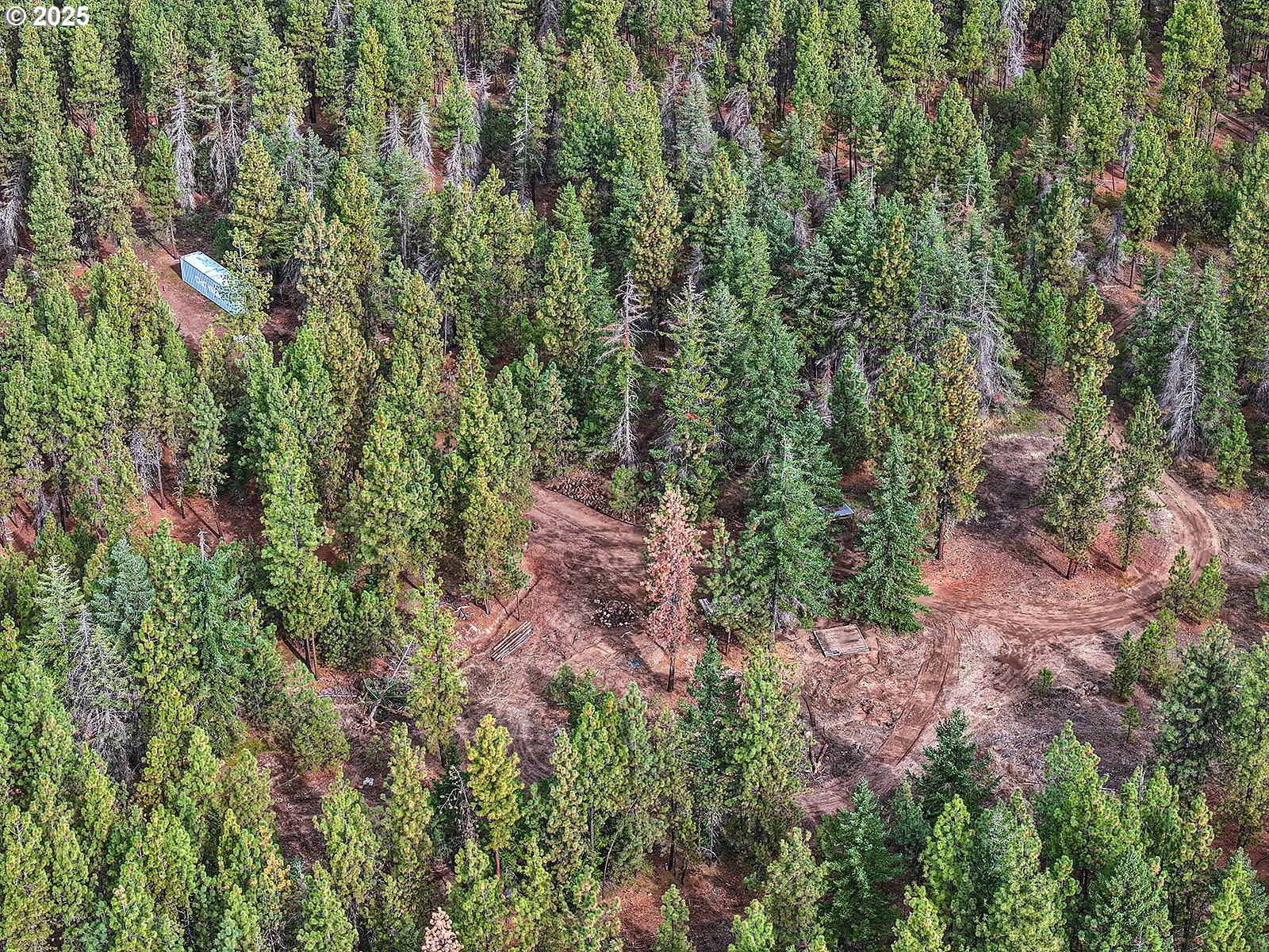 68 Matola Road Goldendale, WA 98620 - Photo 19 of 36 an aerial view of residential house with outdoor space and trees all around