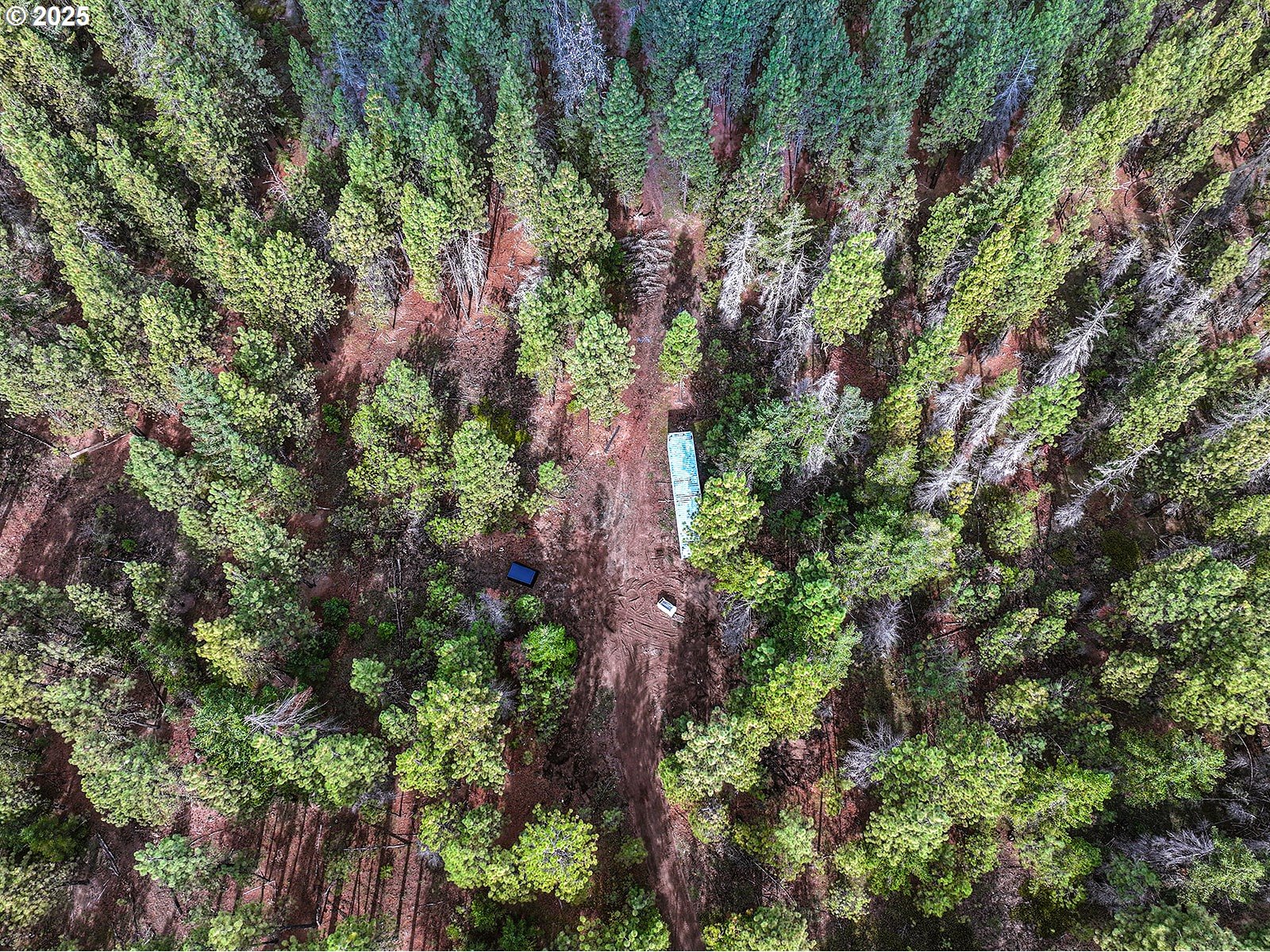 68 Matola Road Goldendale, WA 98620 - Photo 20 of 36 an aerial view of residential house with outdoor space and trees all around