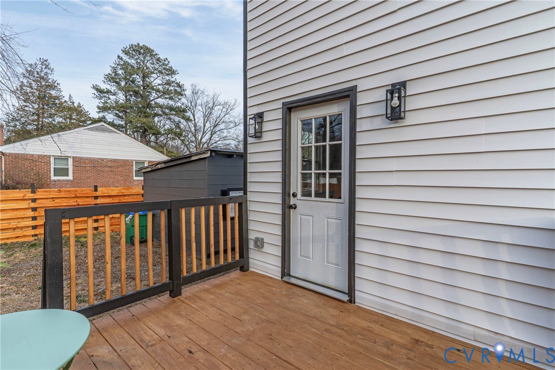 1952 Powell Road Richmond, VA 23224 - Photo 34 of 36 a view of a porch with wooden floor