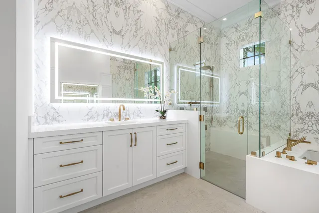 a view of a porch with wooden floor and outdoor space