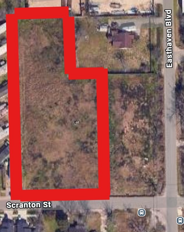 0 Scranton Street Houston, TX 77075 - Photo 3 of 3 a sign board with a brick wall