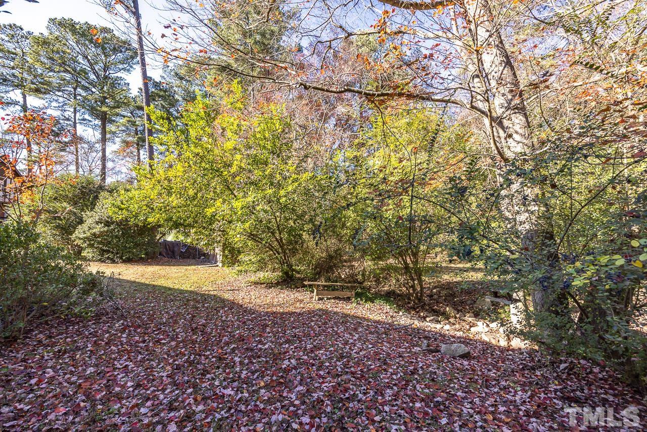 3100 Braddock Drive Raleigh, NC 27612 - Photo 33 of 40 a view of a yard with large trees