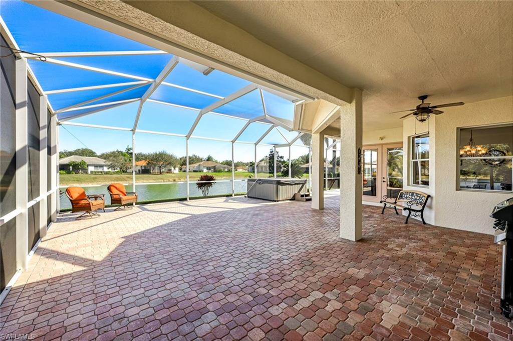 598 Grand Rapids Boulevard Naples, FL 34120 - Photo 29 of 49 HUGE screened lanai with lakeview