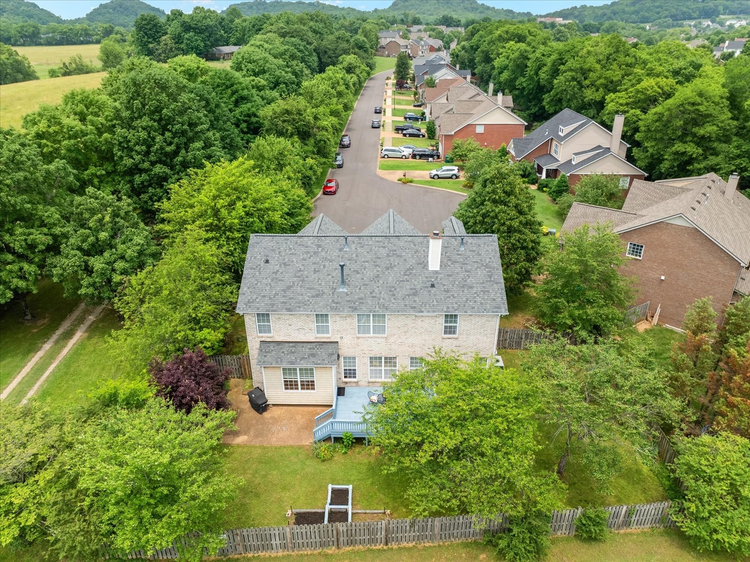 4055 Williford Way Spring Hill, TN 37174 - Photo 31 of 37 an aerial view of a house
