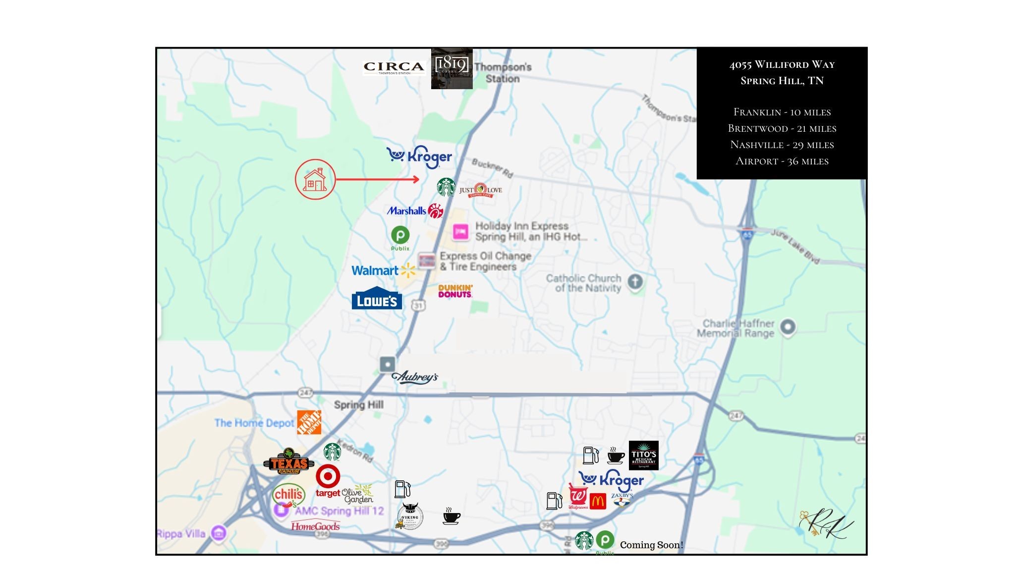 4055 Williford Way Spring Hill, TN 37174 - Photo 37 of 37 a utility room with a refrigerator and a bed