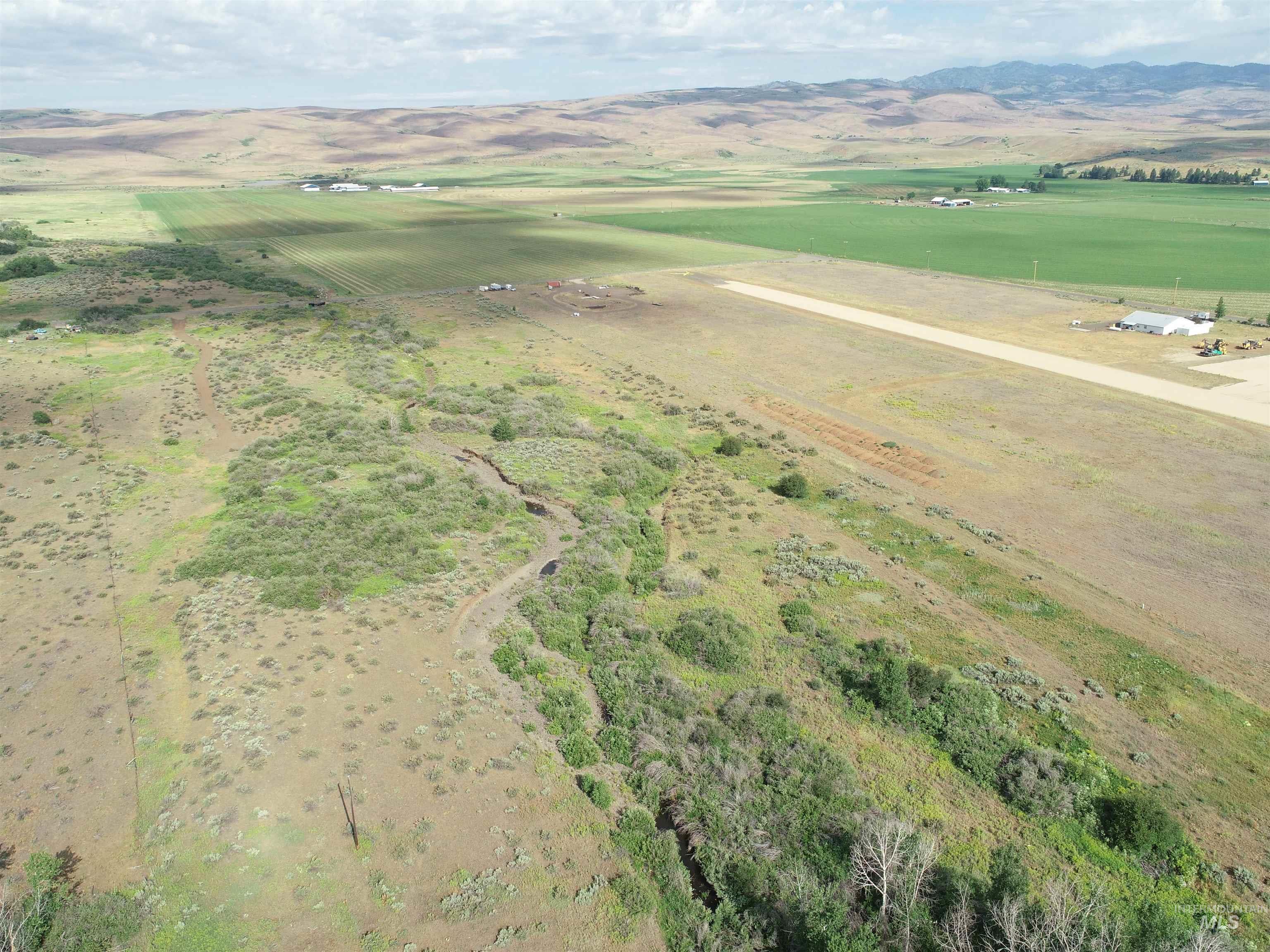 Tbd Tbd Sage Creek Road Midvale, ID 83645 - Photo 6 of 29 Aerial overview of property's location with rural landscape and a mountainous background