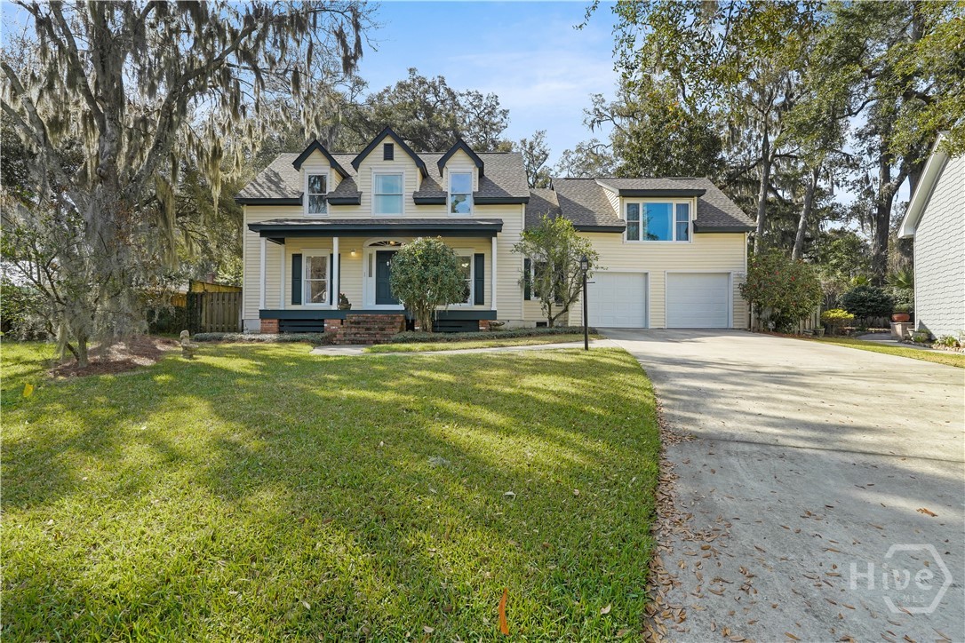 Front of home and front porch
