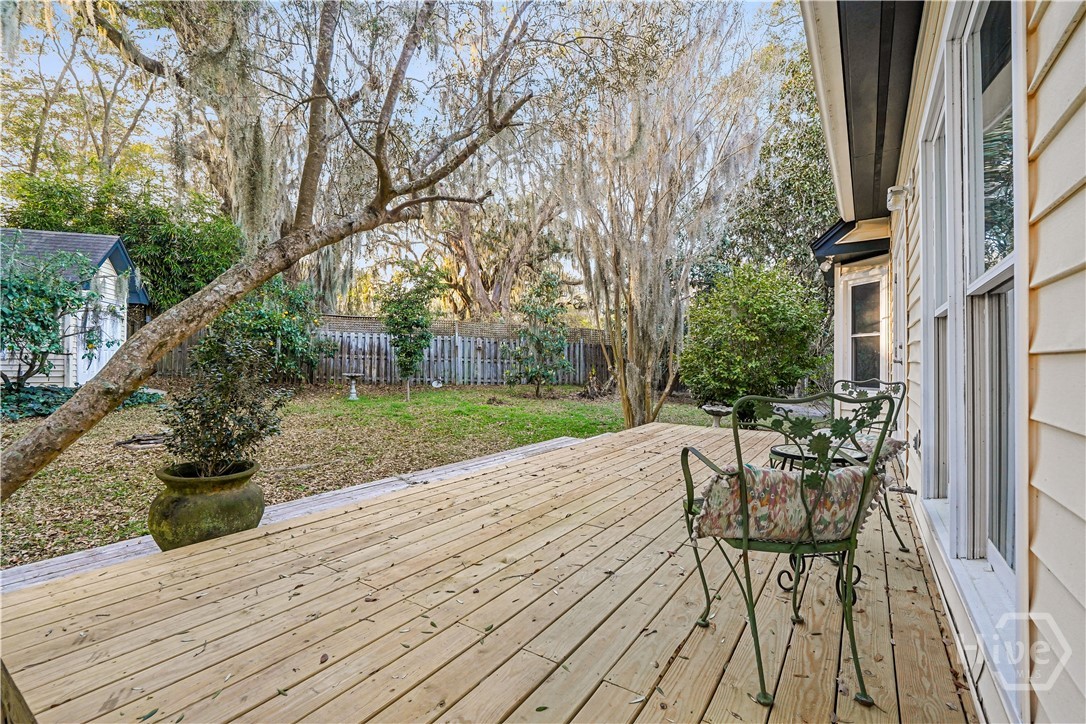 8 Chestley Place Savannah, GA 31406 - Photo 13 of 64 Huge back deck off living room
