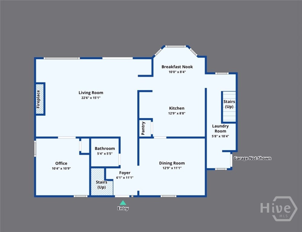 8 Chestley Place Savannah, GA 31406 - Photo 63 of 64 1st floor floor plan