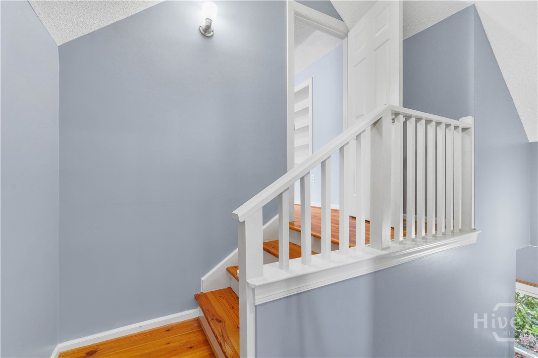 8 Chestley Place Savannah, GA 31406 - Photo 24 of 64 Top of back stairwell looking at guest room (standing in primary suite doorway to take photo)