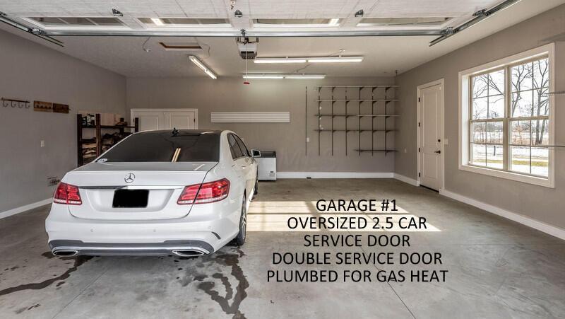 4459 Green Cook Road Johnstown, OH 43031 - Photo 89 of 103 2.5+ CAR GARAGE WITH TWO SERVICE DOORS. PLUMBED FOR LP GAS HEATER