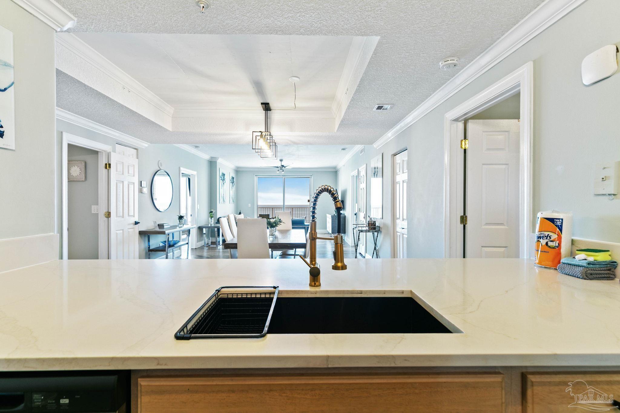 10611 Front Beach Road, Unit 1303 Panama City Beach, FL 32408 - Photo 25 of 71 a close view of kitchen appliances