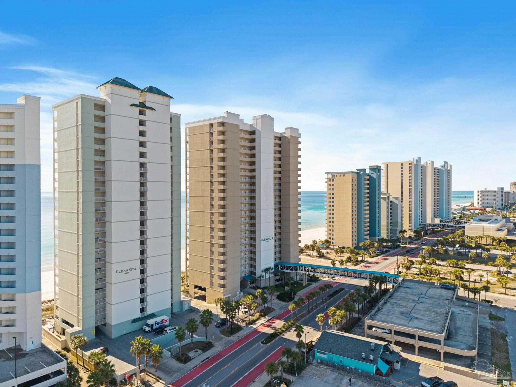 10611 Front Beach Road, Unit 1303 Panama City Beach, FL 32408 - Photo 3 of 71 a view of balcony with city view