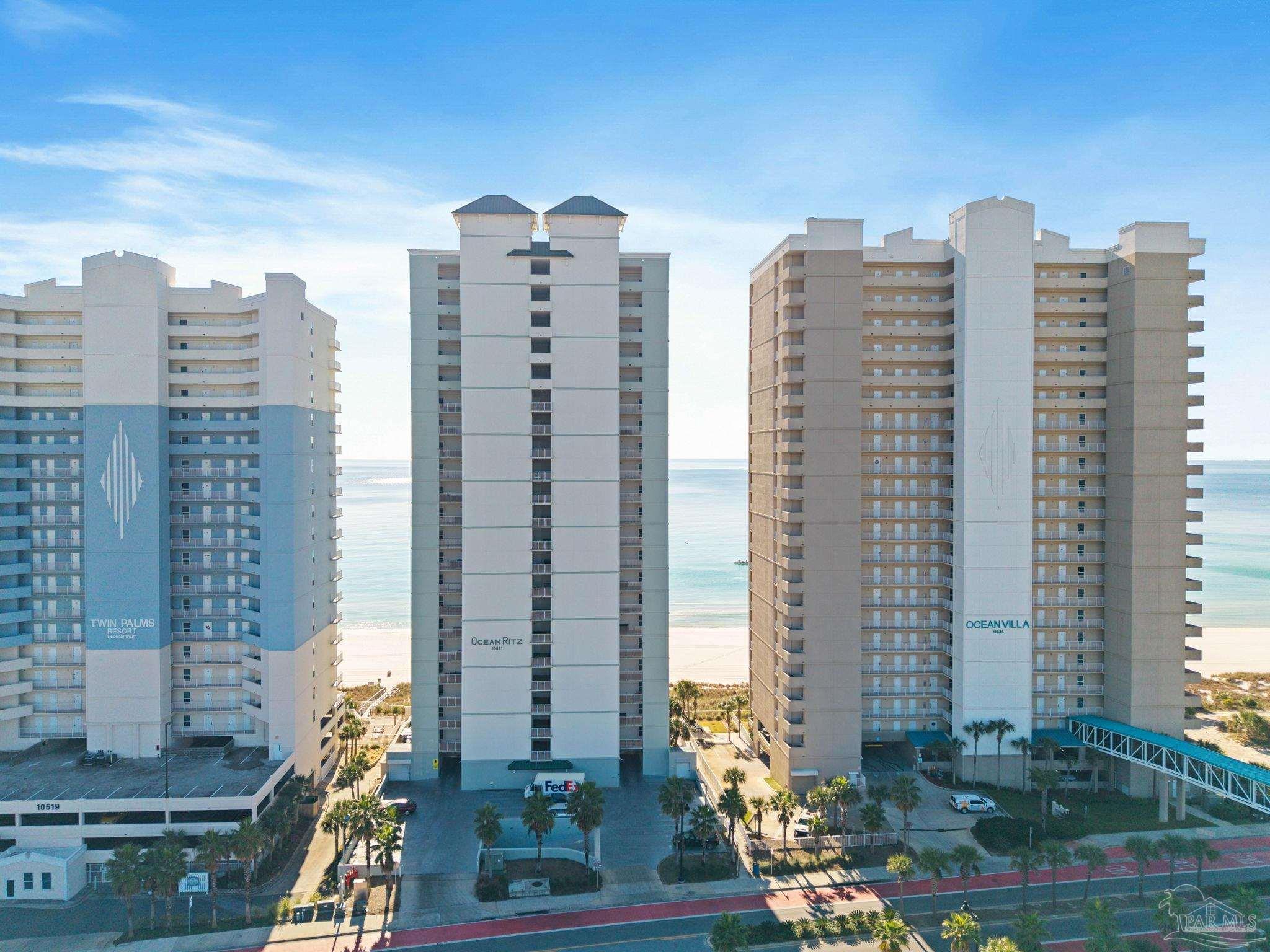 10611 Front Beach Road, Unit 1303 Panama City Beach, FL 32408 - Photo 4 of 71 a view of city with tall buildings