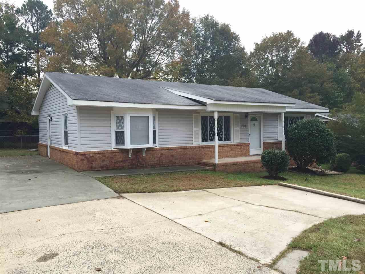 706 Chandler Road Durham, NC 27703 - Photo 3 of 24 a house view with a outdoor space