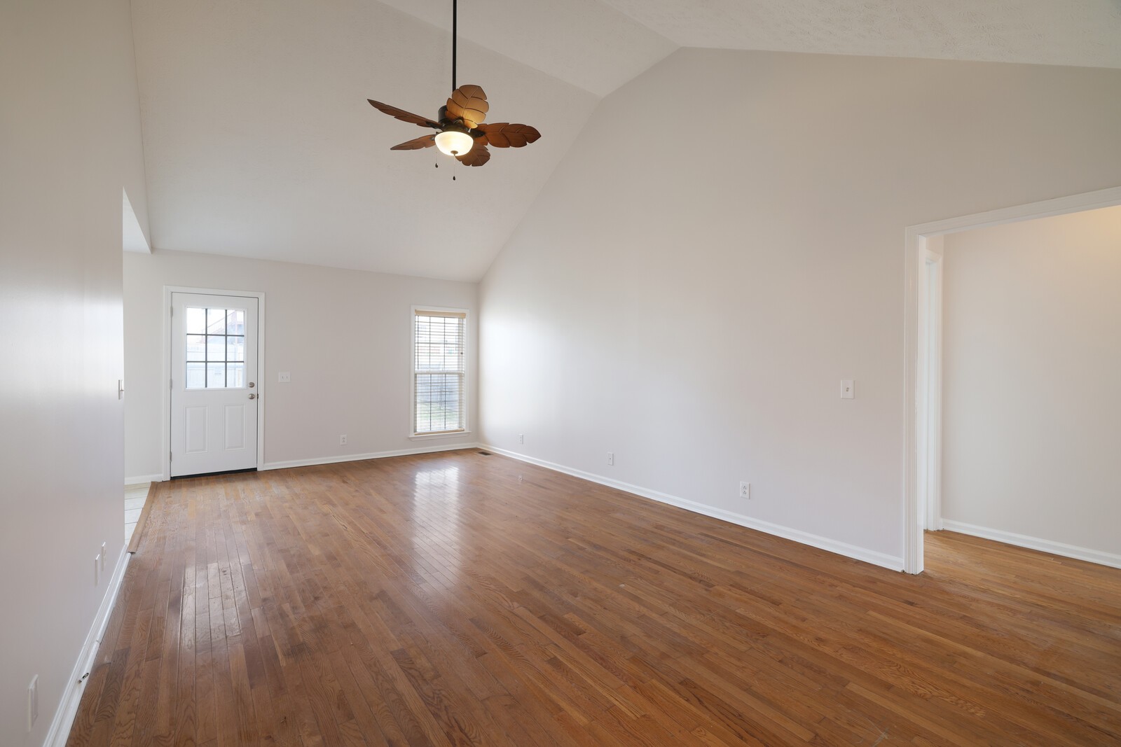244 Green Hills Drive Springfield, TN 37172 - Photo 2 of 18 a view of empty room with wooden floor and fan