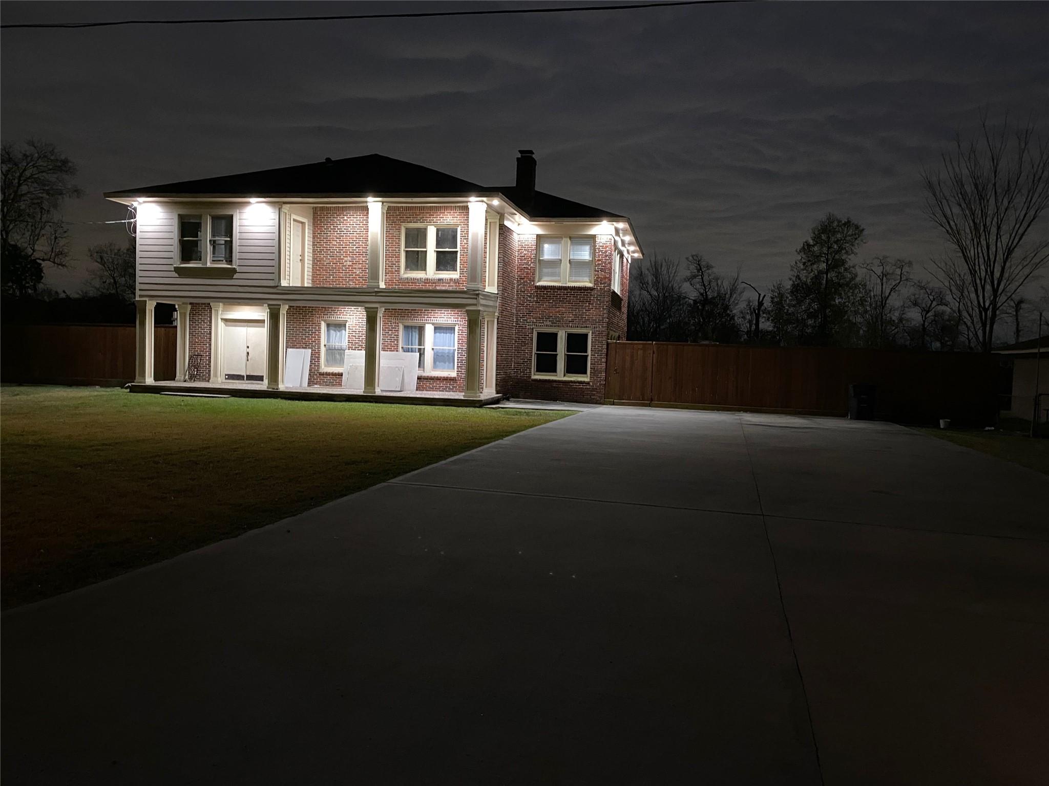 12430 Pecan Court Houston, TX 77013 - Photo 10 of 10 a front view of a house with a garden
