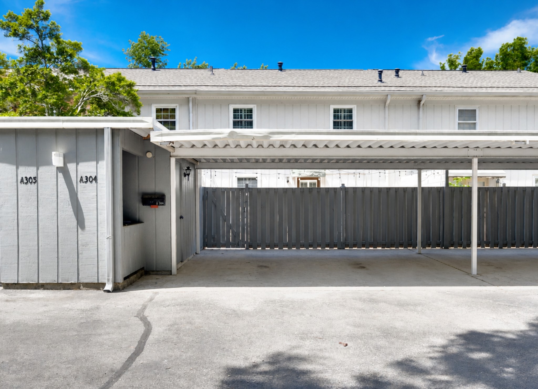 8300 Sawyer Brown Road, Unit A304 Nashville, TN 37221 - Photo 41 of 57 a view of a car garage