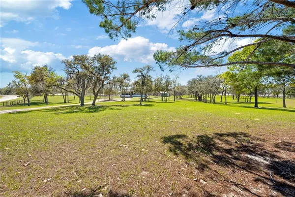 a view of a golf course