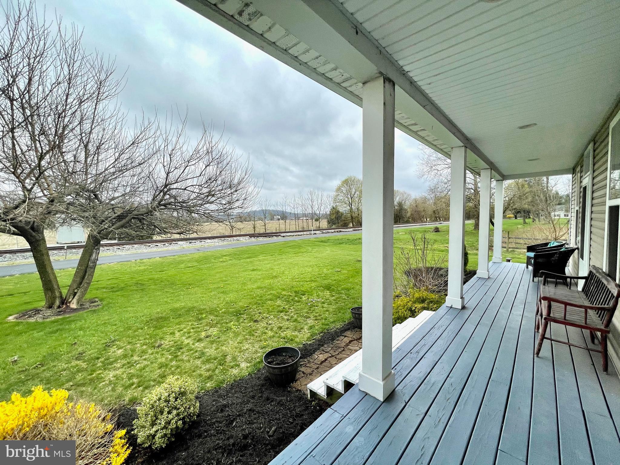 384 Mt Hope Road Fairfield, PA 17320 - Photo 49 of 58 Front porch with porch swing