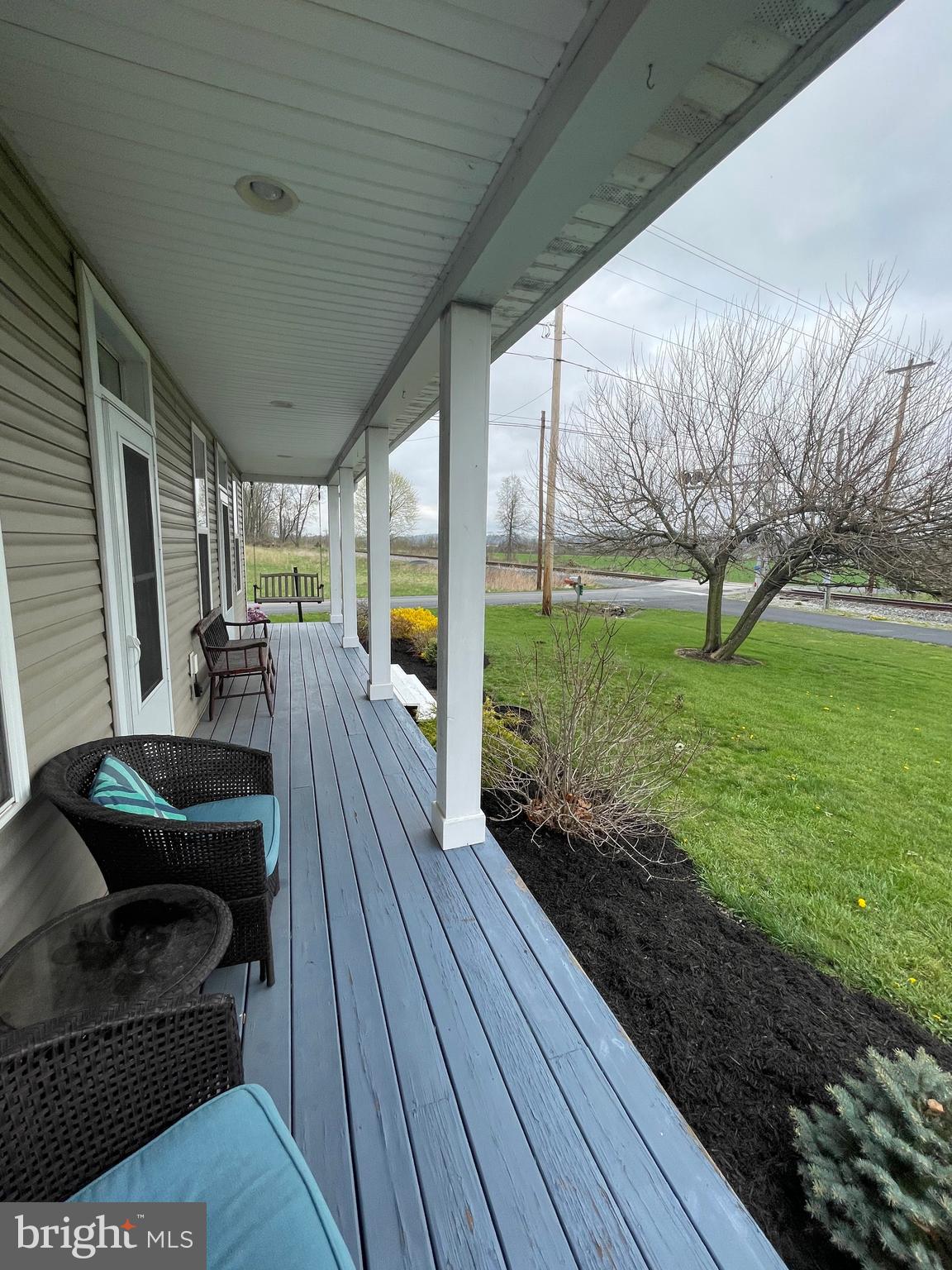 384 Mt Hope Road Fairfield, PA 17320 - Photo 50 of 58 front porch with porch swing