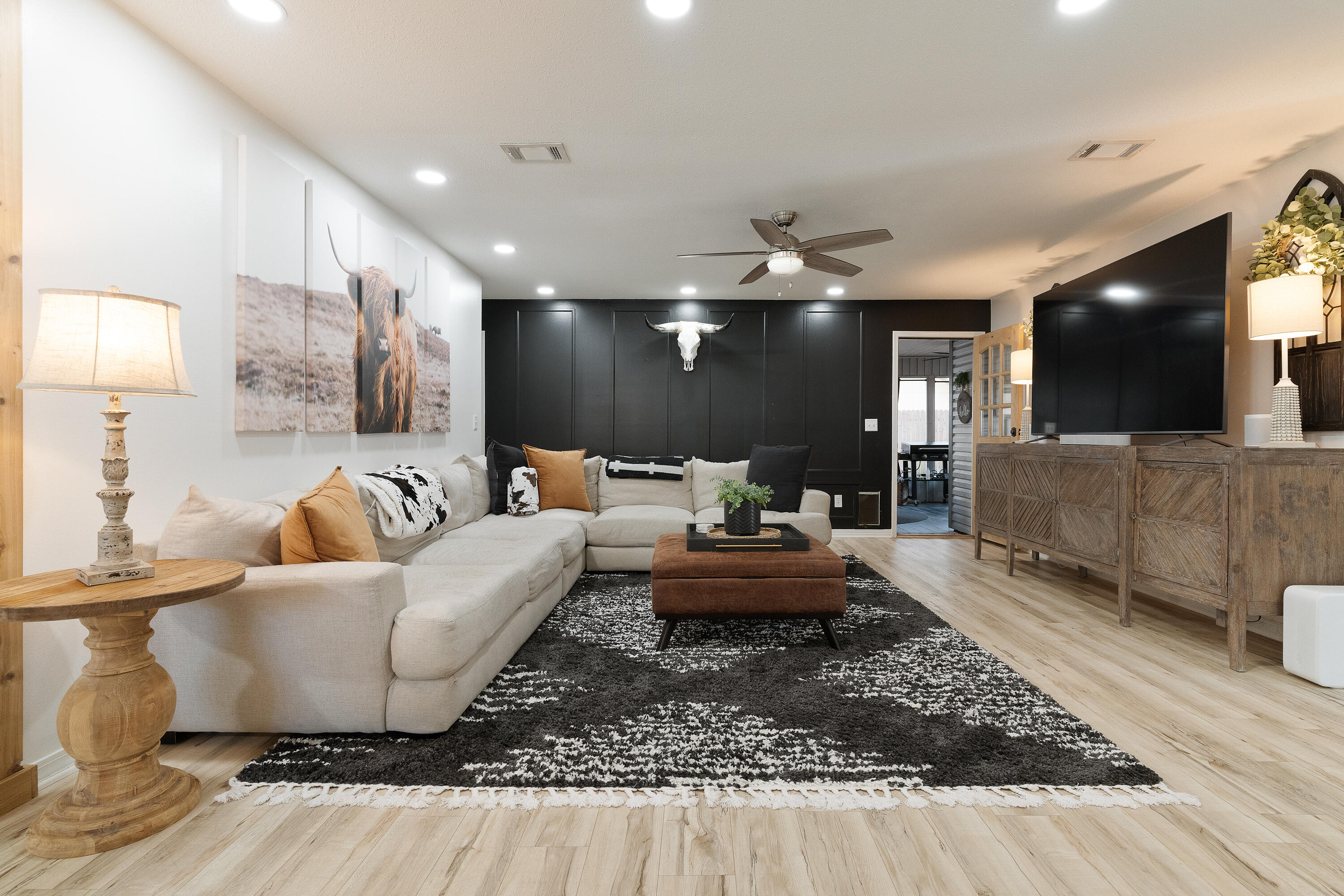 125 Wright Circle Niceville, FL 32578 - Photo 16 of 51 a living room with furniture and a flat screen tv
