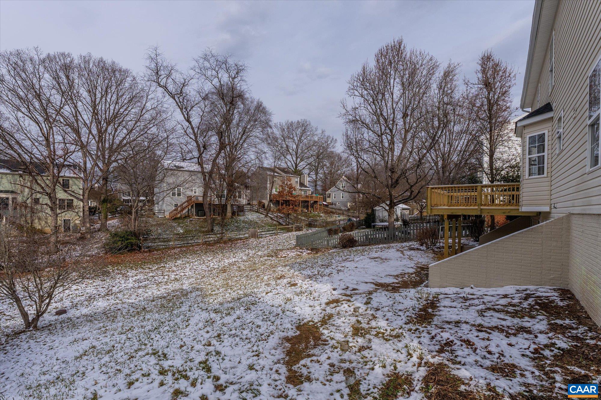 1600 Old Brook Road Charlottesville, VA 22901 - Photo 40 of 48 a view of a backyard with large trees