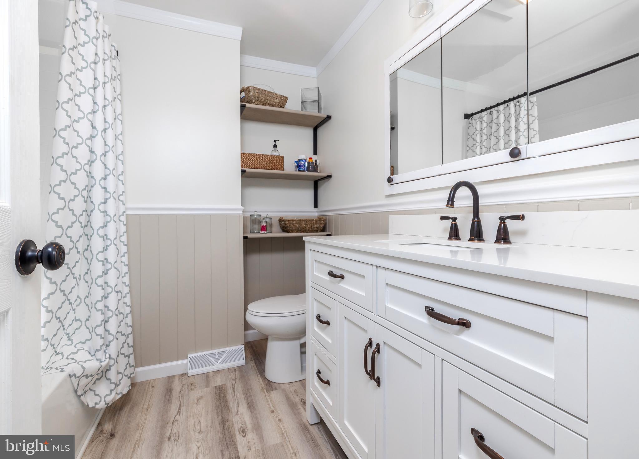 1263 Ollerton Road West Deptford, NJ 08066 - Photo 27 of 37 Main Bath w/ tub n shower Brand New 2nd floor
