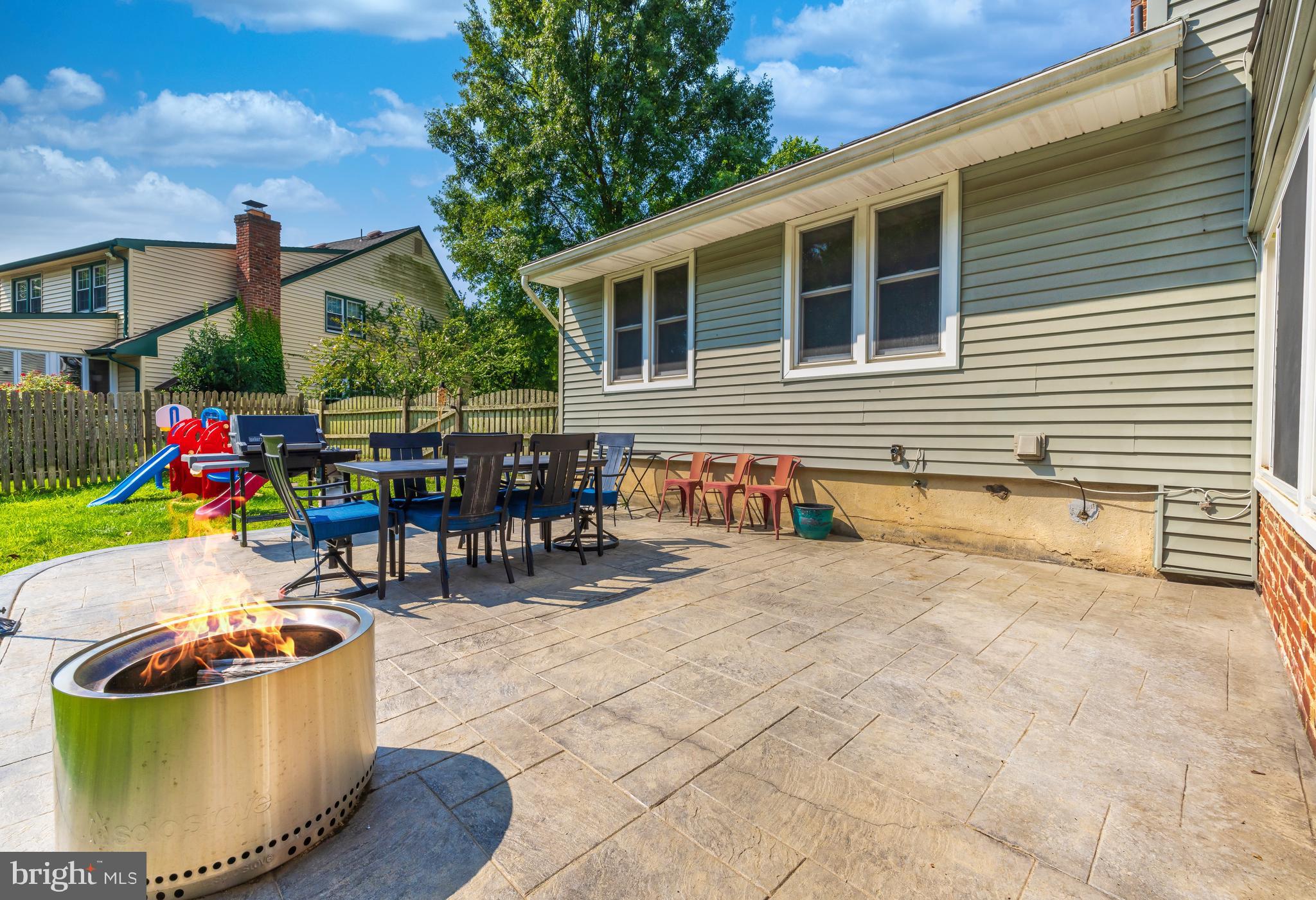 1263 Ollerton Road West Deptford, NJ 08066 - Photo 30 of 37 Patio w/ Stamped Concrete
