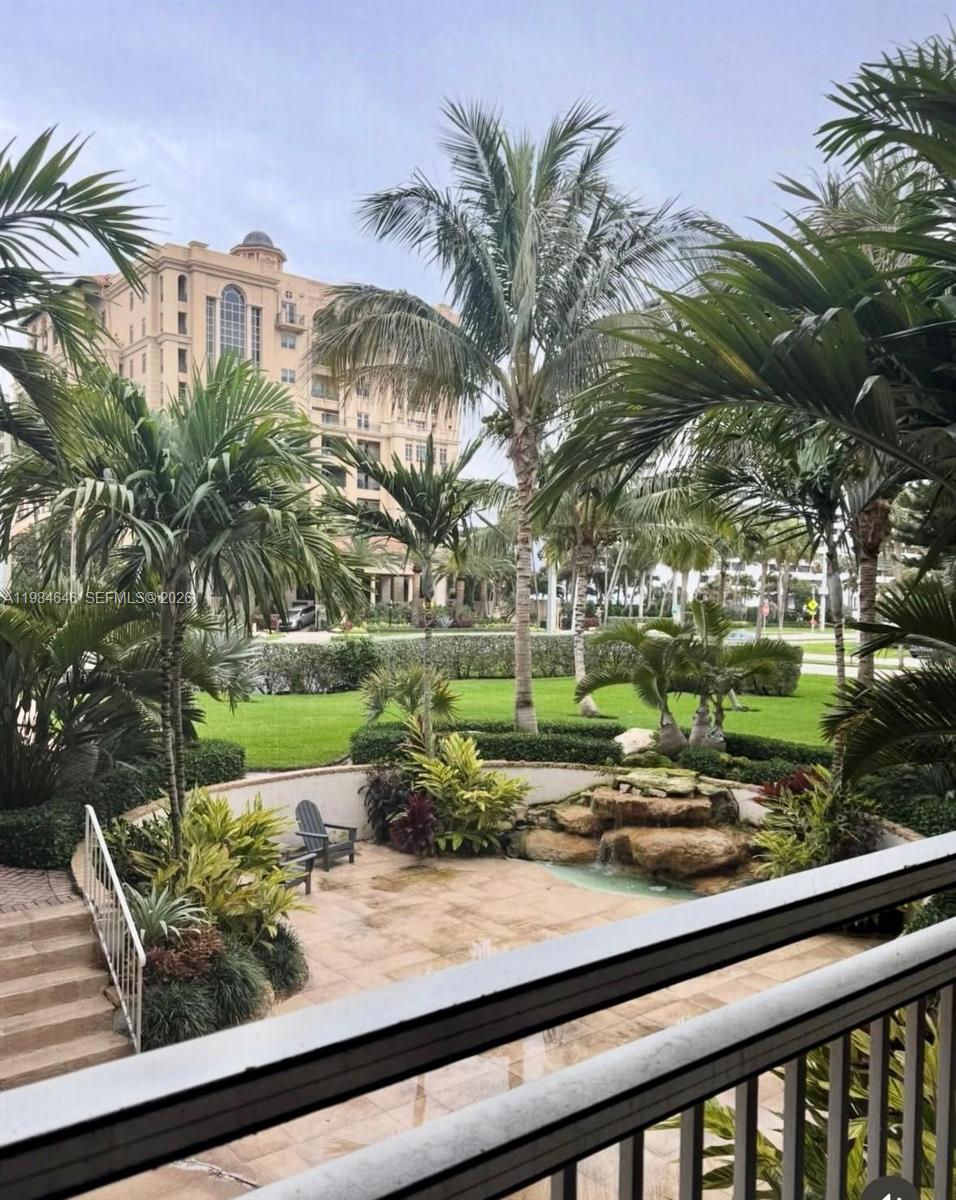 2501 South Ocean Boulevard, Unit 1040 Boca Raton, FL 33432 - Photo 1 of 16 a view of a yard with potted plants
