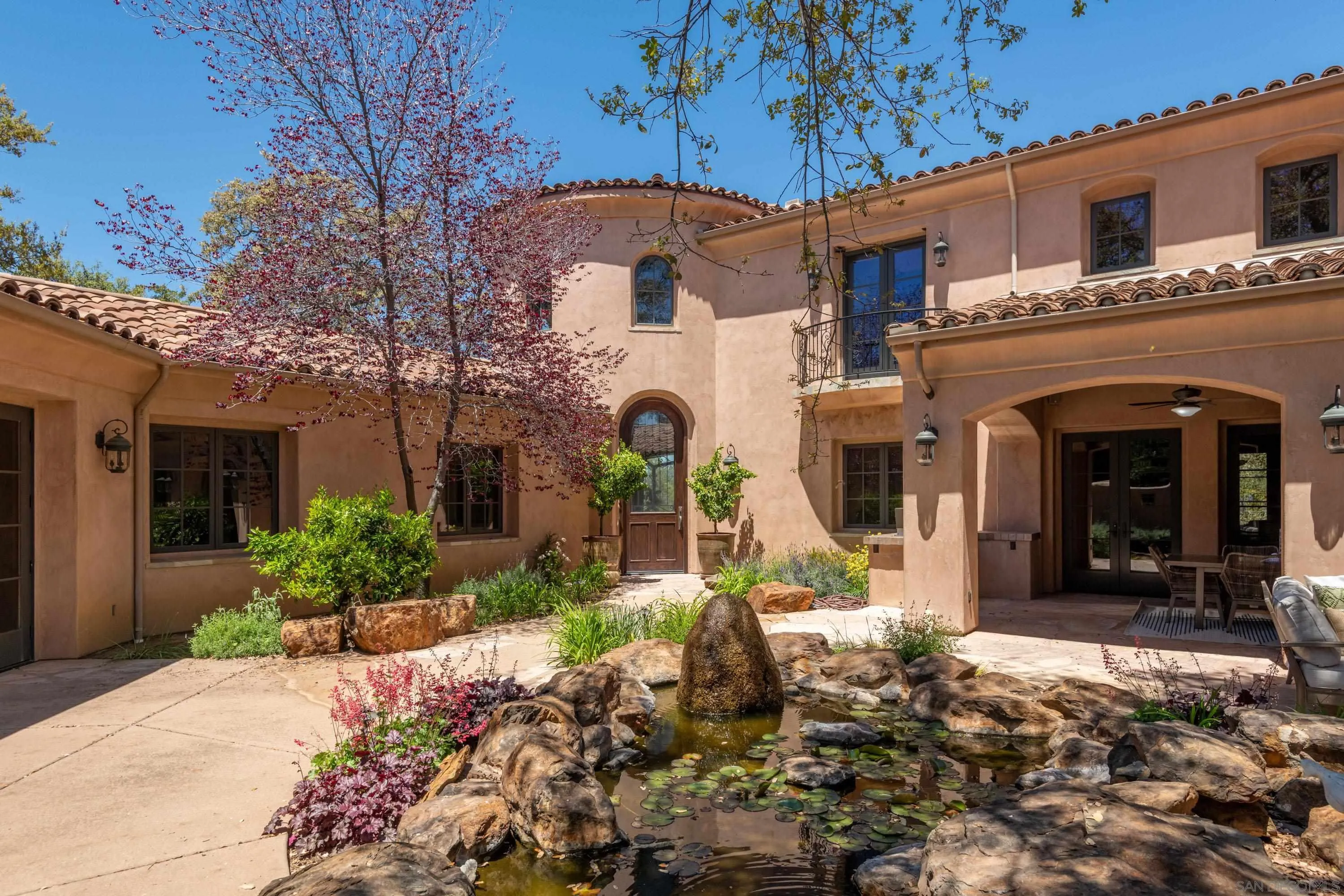 23835 Viejas Grade Road Descanso, CA 91916 - Photo 13 of 50 a view of a house with potted plants