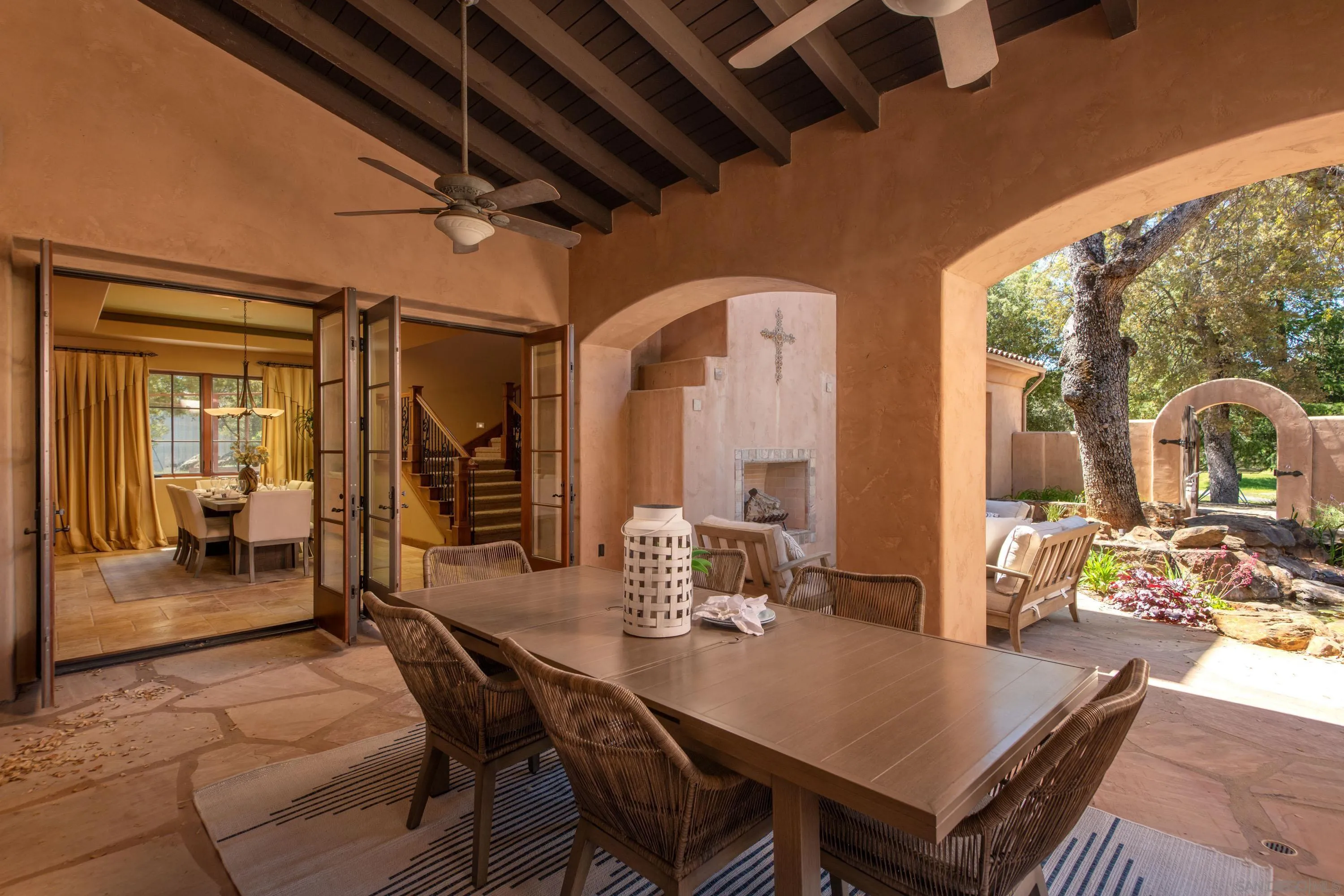 23835 Viejas Grade Road Descanso, CA 91916 - Photo 14 of 50 a dining room with furniture and window