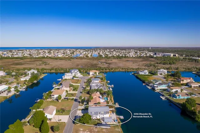 $489,900 | 3356 Oleander Drive, Hernando Beach, FL 34607