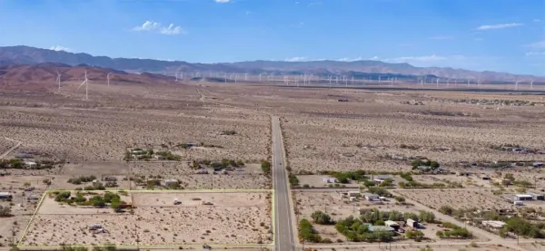 a view of city and mountain